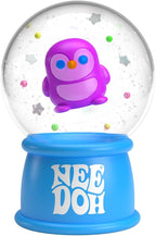 Schylling NeeDoh Squishmas Squish N' Snow Globes - Christmas Squeeze Toy - Assorted Colors - Ages 3 to Adult (Pack of 1) - Tactile Holiday Squish