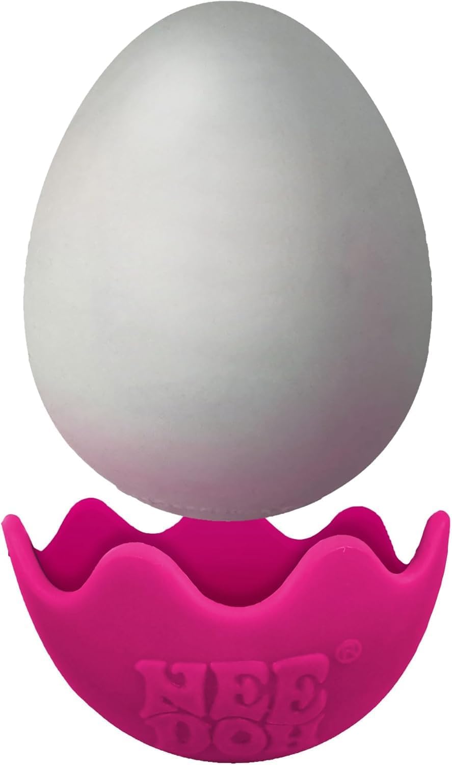 Schylling NeeDoh Magic Color Egg Groovy Glob Trio: Easter Fun - Assorted Colors Gift Set - 3 Pack - Relaxing Festive Fidget