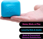 Schylling NeeDoh Nice Cube Glow - Squeeze Toy with a Super Solid Squish - Classic Cube Squish