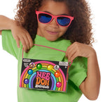 Schylling NeeDoh Rainboh Teenie - Sensory Squeeze Toy - Contains 6 Mini Groovy Globs - 1.5" Wide - Multicolored - Soft Mini Squish