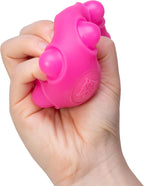 Schylling NeeDoh Happy Snappy Ball - Sensory Squeeze Toy - Air Filled Perfect Pop - 2.5" Wide - Color May Vary (Pack of 1) - Calming Squeeze Toy