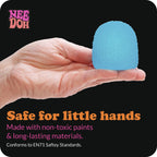 NeeDoh Gumdrop - Textured Sensory Toy with Super Solid Squish - Satisfying Treat Squish