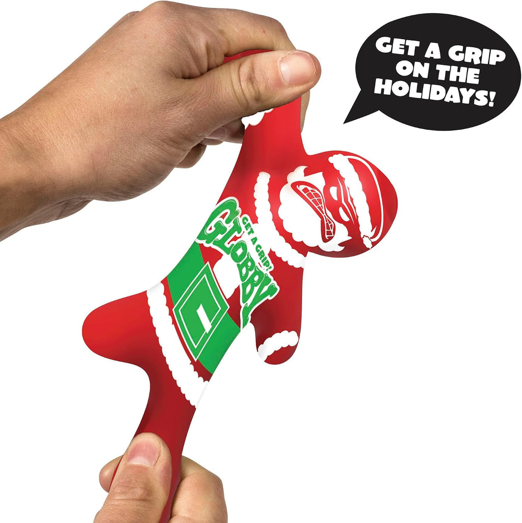 Schylling NeeDoh - Squishmas 2026 - Santa Globby - One Per Box - Colorful Seasonal Favorite