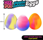 Schylling Needoh Dippin Dazzler - Sensory Squeeze Toy - Colors May Vary - Classic Texture Squish