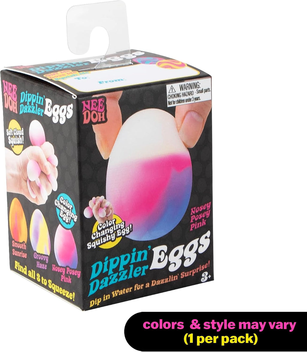 Schylling Needoh Dippin Dazzler - Sensory Squeeze Toy - Colors May Vary - Fresh Sparkle Squish
