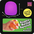NeeDoh Gumdrop - Textured Sensory Toy with Super Solid Squish - Satisfying Treat Squish