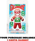 Schylling NeeDoh - Squishmas 2026 - Santa Globby - One Per Box - Colorful Seasonal Favorite