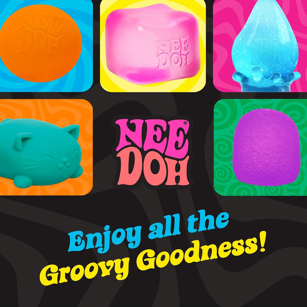 Schylling Needoh Dippin Dazzler - Sensory Squeeze Toy - Colors May Vary - Classic Texture Squish