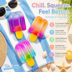 Ice Cream Squeeze Stress Relief Toy, Summer Sensory Stress Reduction & Anxiety Relief - Dreamy Fidget Cube