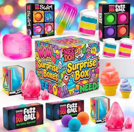NeeDoh Blind Box - Mystery Gift - Tactile Desk Fidget