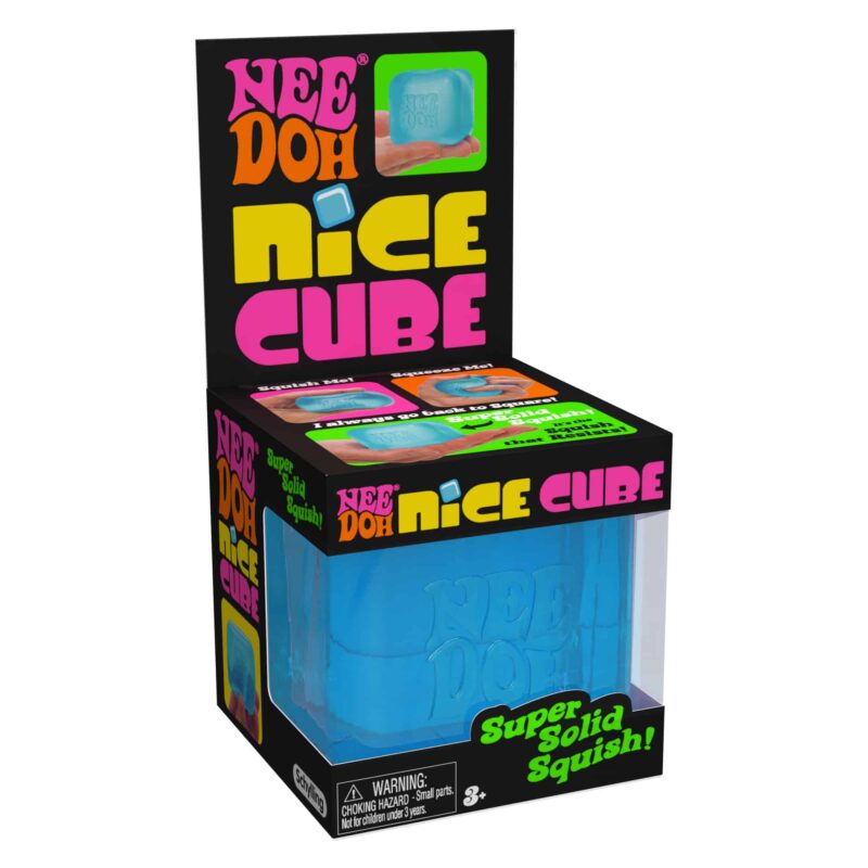 Rarest NeeDoh Glow & Glitter | Limited Edition Nice Cube - Pocket Sensory Cube